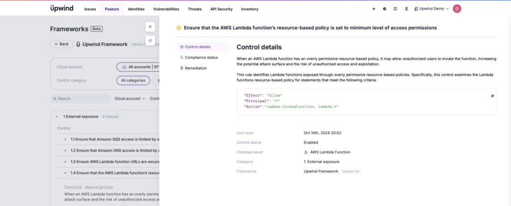  IAM visibility helps identify overly-permissioned roles, even as functions scale.